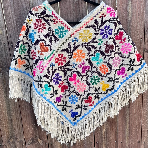 MEXICANA Jackets & Blazers - NWOT Mañanita / Cape